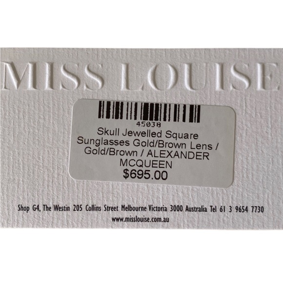 ❤️⭐️ Host Pick ⭐️ ❤️Alexander McQueen Sunglasses new condition 🤞🤞🤞 - Picture 5 of 6